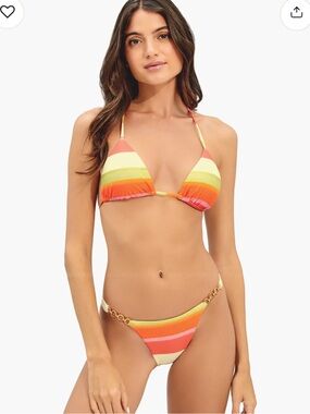 NWT VIX Hiva Greta Top & Bottom 2 PC Set Multi SZ: L